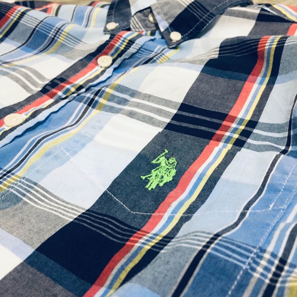 U.S. Polo Assn. Men’s Small Button Down Shirt - Picture 2 of 3